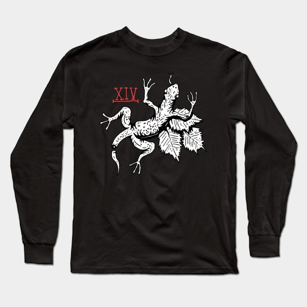 LIZARD Long Sleeve T-Shirt by DOODLESKELLY